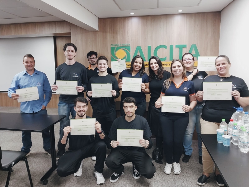 Curso de Relacionamento com o Cliente: uma turma de sucesso! Foto